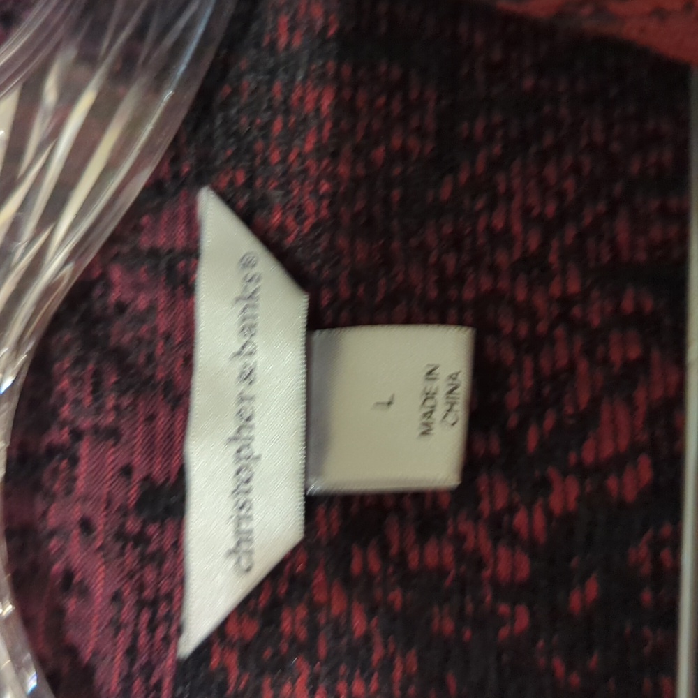 Fall jacket by Christopher Banks size large - Picture 2 of 3